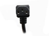 1M Wall Plug to Up Angle IEC C13 Power Cable