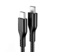 2M USB C to USB C PD 100W Quick Charging Cable in Black
