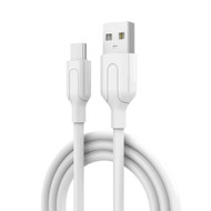 1M USB A  to Type-C Fast Charging Cable in White