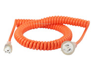 5M 3Pin Wall Plug to IEC C5 Cloverleaf  Curly Medical Power Cable