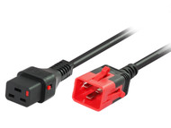 3M IEC C19 to C20 Power Cable with IEC Locks on both ends