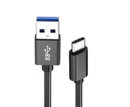 1M 3.1 GEN 2 USB A-C Cable Supports 10Gb Data & PD 60W Fast Charging
