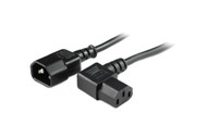 3M Left Angle IEC C13 to C14 Power Cable