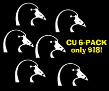 Coots Unlimited Logo 6 Pack