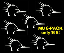 Mergansers Unlimited Logo 6-Pack