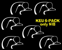 King Eiders Unlimited Logo 6-Pack