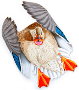 Hen Mallard #2 Hand-Painted Original