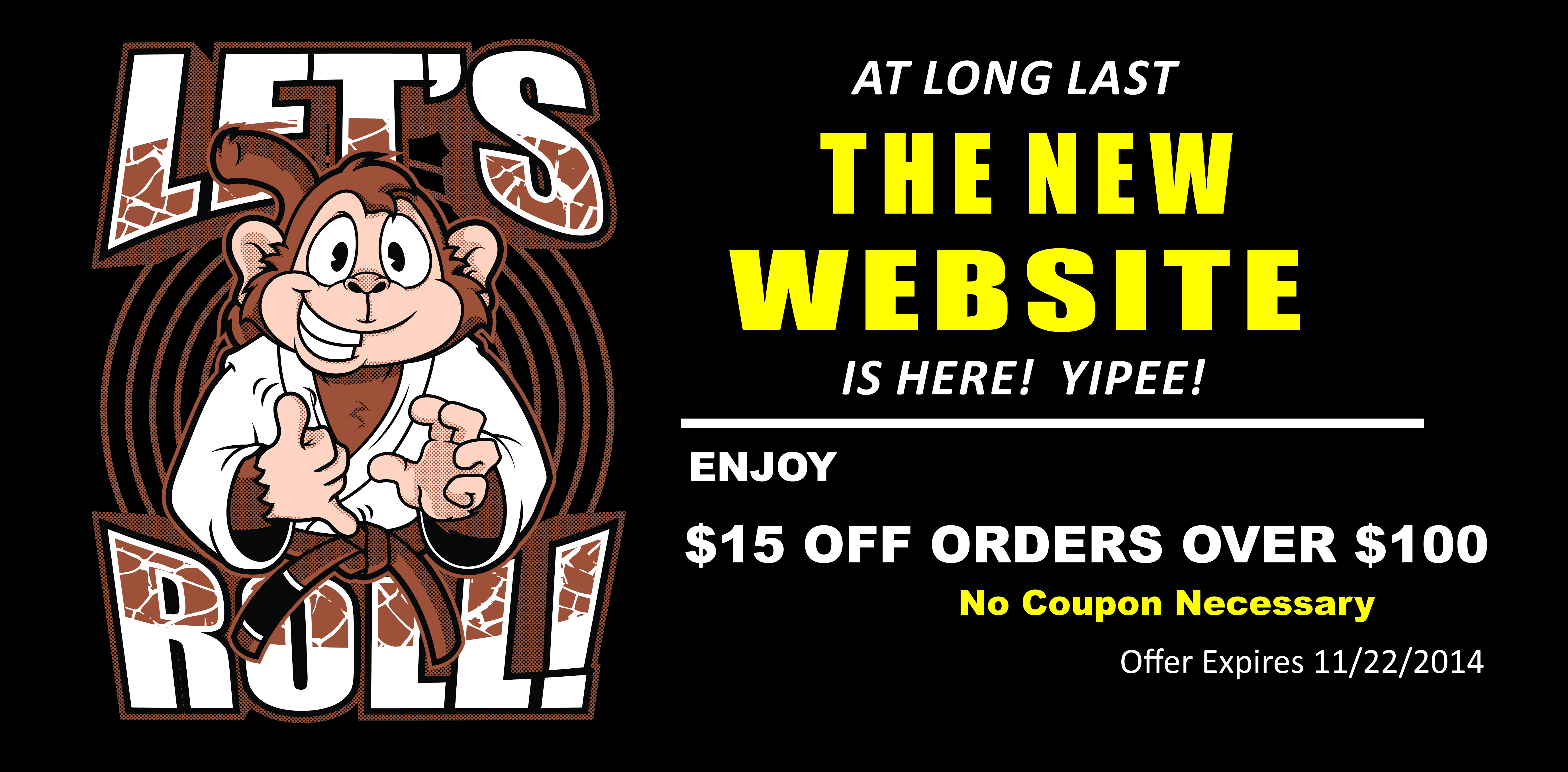 The Jiu Jitsu Shop Launch Sale