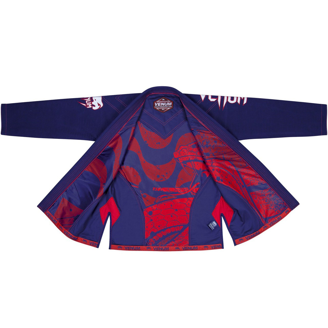 Venum Absolute 2.0 Crimson viper BJJ Gi - Navy Blue now available at www.thejiujitsushop.com

Enjoy FREE shipping from The Jiu Jitsu Shop on all gear.