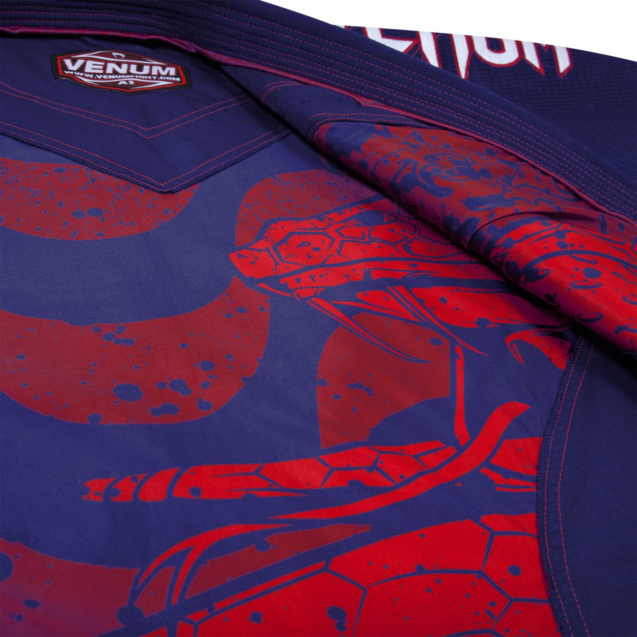 Venum Absolute 2.0 Crimson viper BJJ Gi - Navy Blue now available at www.thejiujitsushop.com

Enjoy FREE shipping from The Jiu Jitsu Shop on all gear.