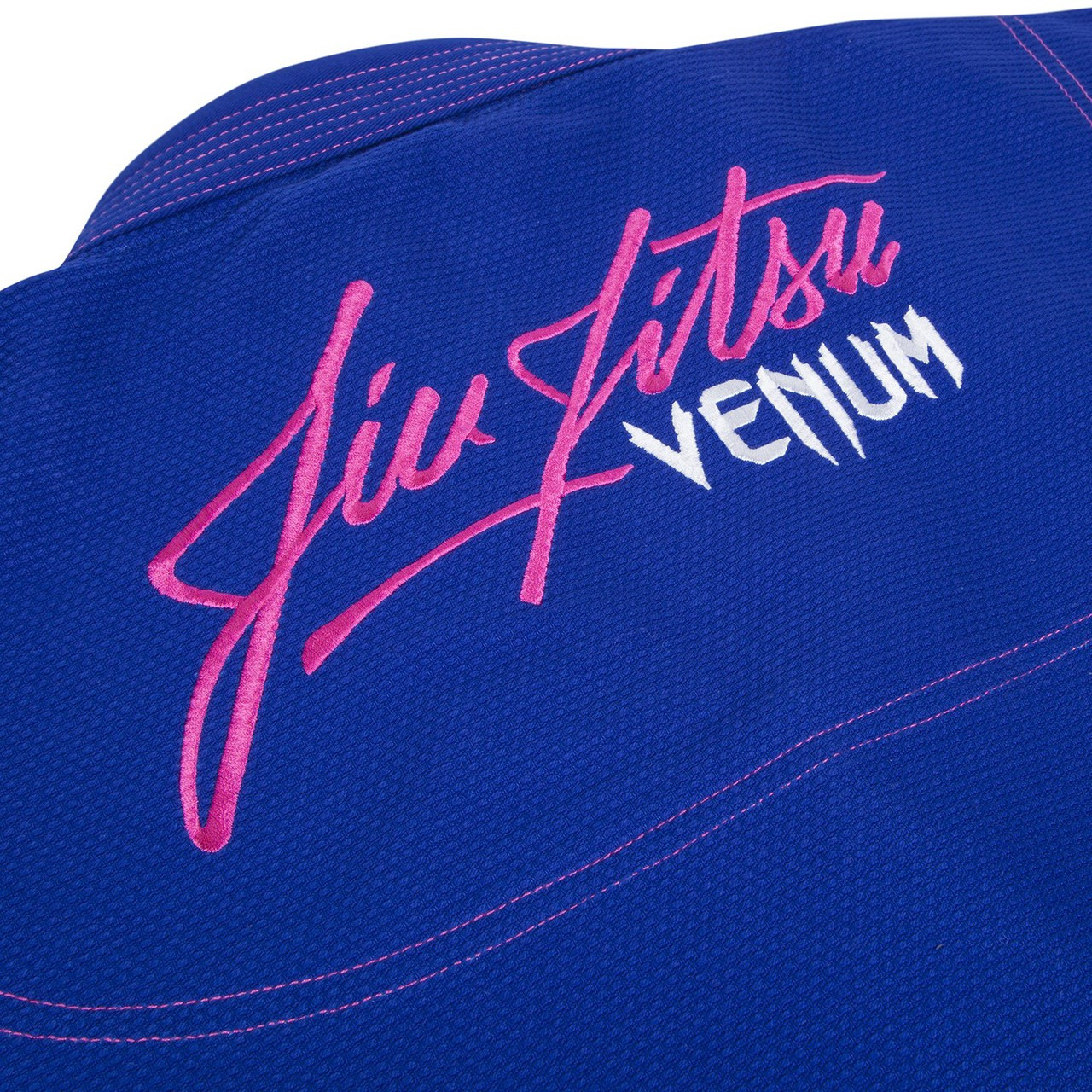 Venum Challenger 2.0 Female Gi Blue and pink.  The new Female challenger 2.0 gi is available in blue at www.thejiujitsushop.com 

Enjoy free shipping from The Jiu Jitsu Shop.  Top BJJ gear from the best brands at low prices and free shipping for men, women and kids.