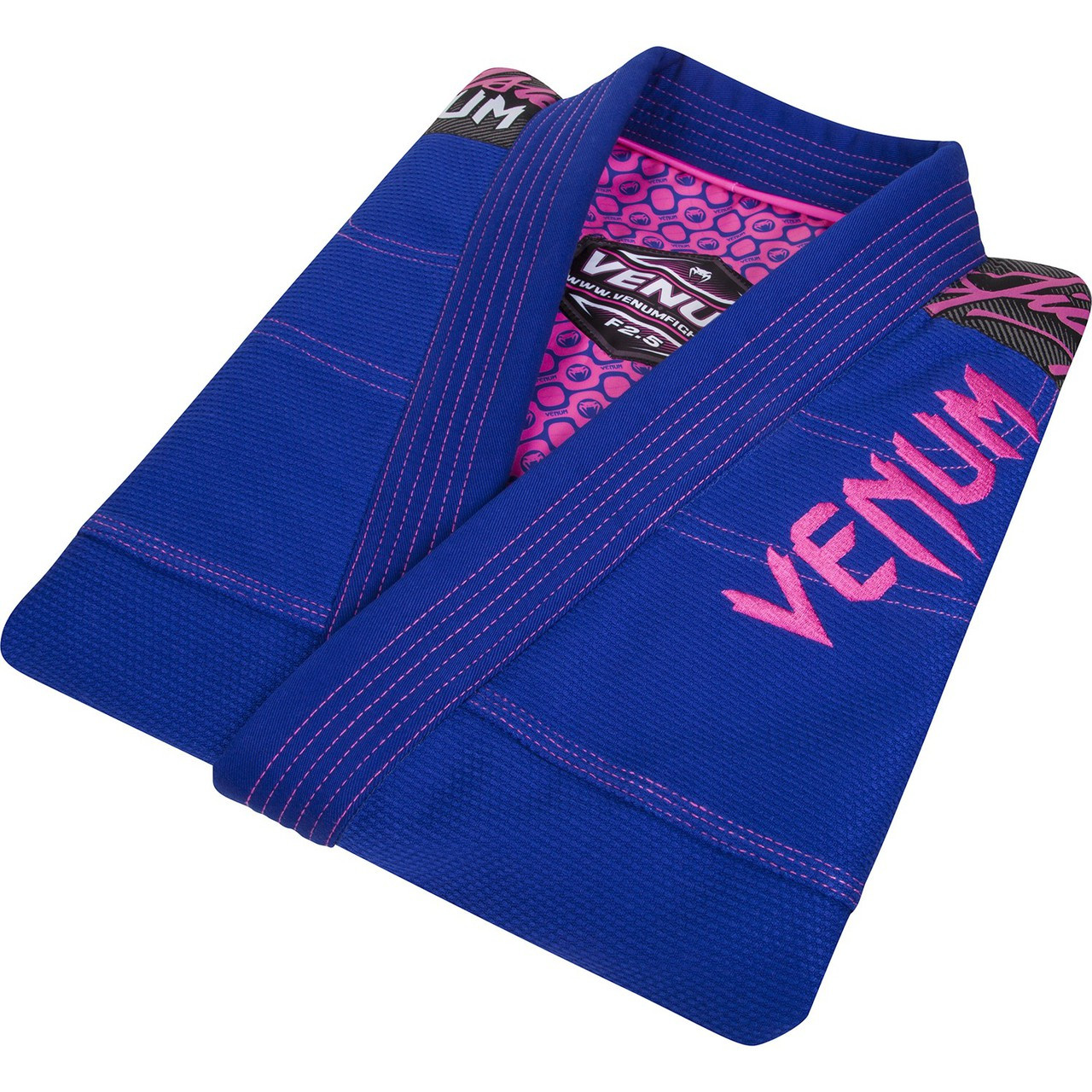 Venum Challenger 2.0 Female Gi Blue and pink.  The new Female challenger 2.0 gi is available in blue at www.thejiujitsushop.com 

Enjoy free shipping from The Jiu Jitsu Shop.  Top BJJ gear from the best brands at low prices and free shipping for men, women and kids.