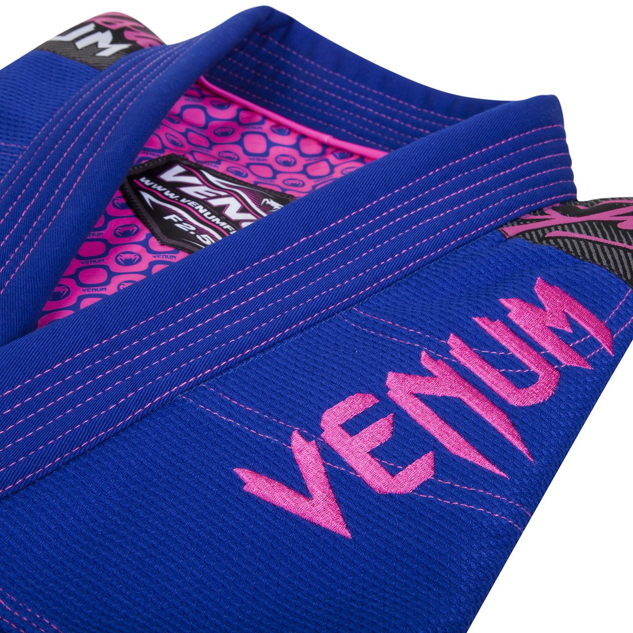 Venum Challenger 2.0 Female Gi Blue and pink.  The new Female challenger 2.0 gi is available in blue at www.thejiujitsushop.com 

Enjoy free shipping from The Jiu Jitsu Shop.  Top BJJ gear from the best brands at low prices and free shipping for men, women and kids.