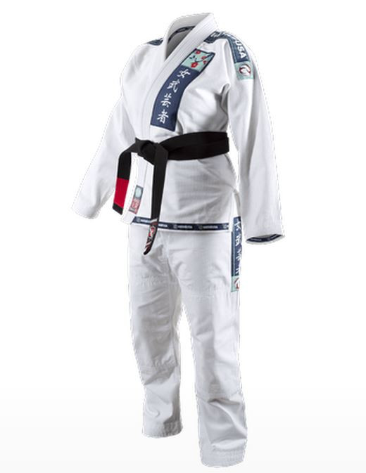 Hayabusa Shinju Pearl Weave Female BJJ Gi in White Available at www.thejiujitsushop.com Perfect fit for women specifically designed for your body. 

Enjoy Free Shipping from The Jiu Jitsu Shop today! Hayabusa Female Gi now in stock
