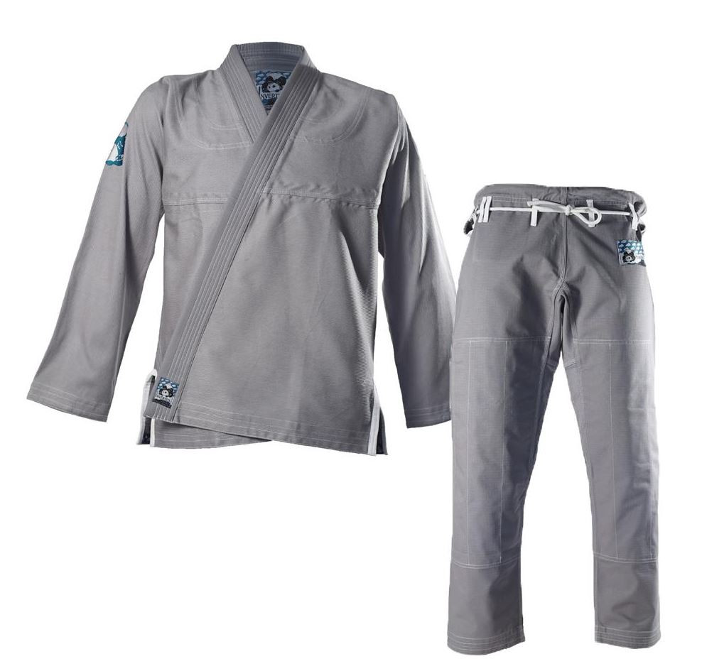 Inverted Gear Light Pearl Grey Jiu Jitsu Gi.  Available at www.thejiujitsushop.com While supplies last.  Sold out quickly last time! 

Do not wait.  Grab a new Inverted gear gi in grey today! Comfortable, durable, and light!  Free Shipping from The Jiu Jitsu Shop.