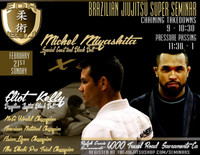 Eliot Kelly Seminar At Ralph Gracie Febuary.  Learn from the top pressure passers in the game today!