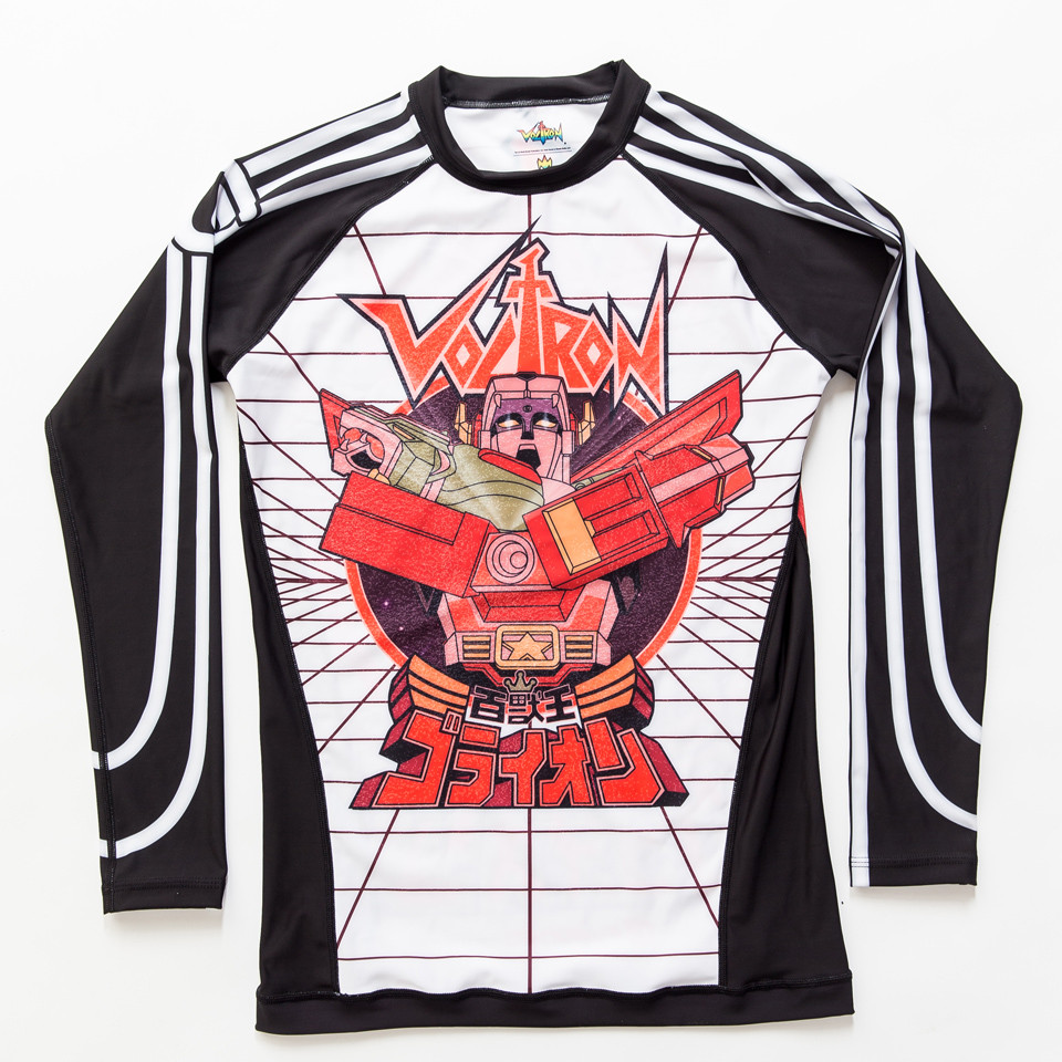 Voltron BJJ rashguard in White available at www.thejiujitsushop.com

Enjoy free shipping with your trusted BJJ Source
