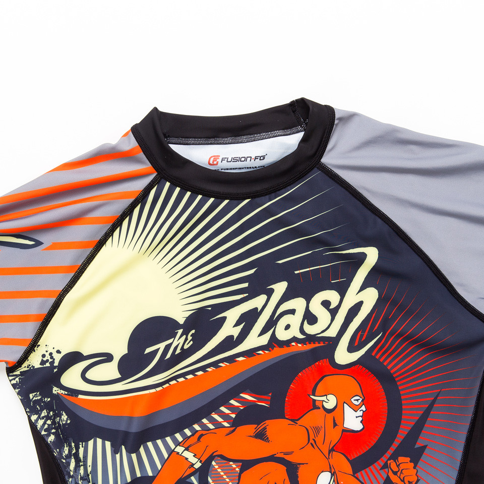 Fusion FG The Flash Running Man rashguard available at www.thejiujitsushop.com 

Enjoy Free Shipping from The Jiu Jitsu Shop today! 
