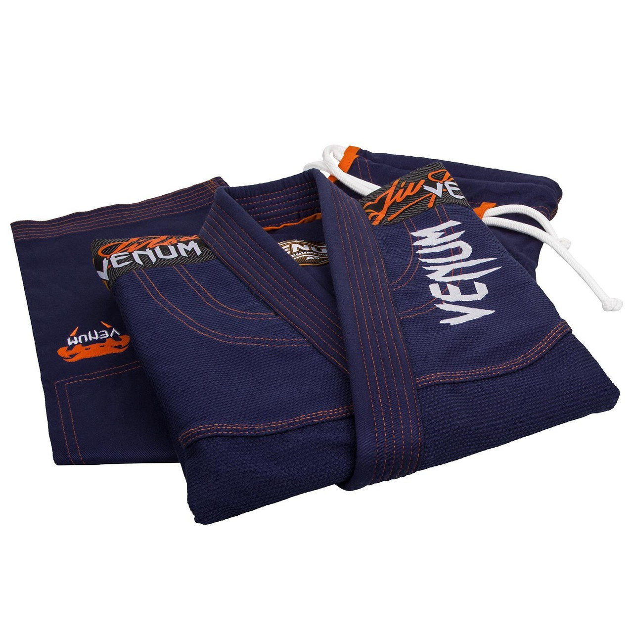 Venum challenger 3.0 BJJ Gi Navy/Orange Available at www.thejiujitsushop.com

Enjoy Free Shipping from The Jiu Jitsu Shop today! 
