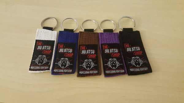 The Jiu Jitsu Shop Ranked keychain.  Enjoy free shipping storewide.