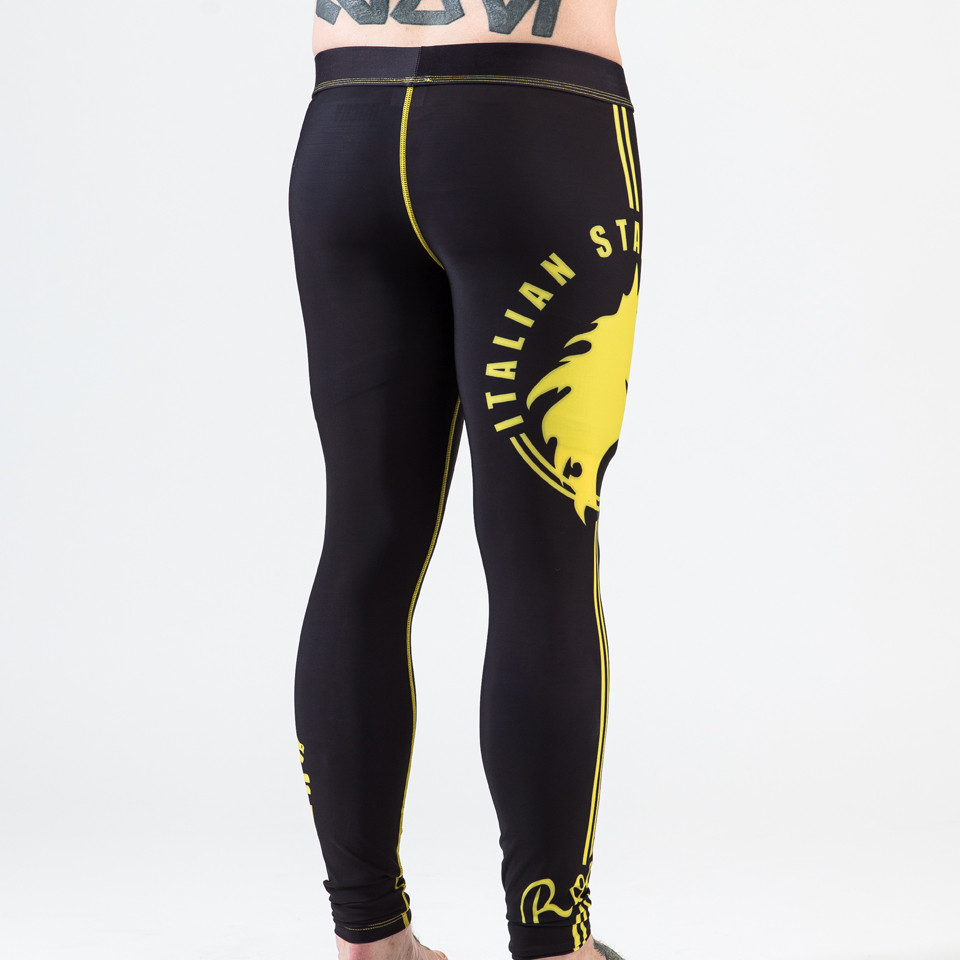 Fusion FG Rocky Italian Stallion Spats in Black with Yellow available now at www.thejiujitsushop.com

Enjoy Free Shipping today from The Jiu Jitsu Shop. 