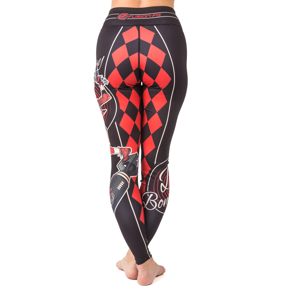 Back view of the Fusion FG Harley Quinn DC Bombshells Leggings (Spats) available now at www.thejiujitsushop.com

Enjoy Free Shipping from The Jiu Jitsu Shop today! 