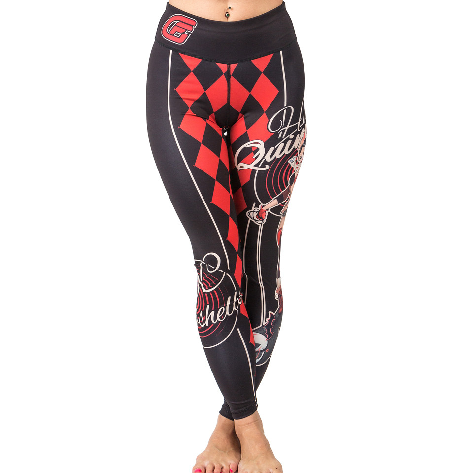 Legging Harley Quinn Pour Enfants 10-12 Ans - Déguisement Fête, Cosplay | Modèle Fille Thème Films - 2