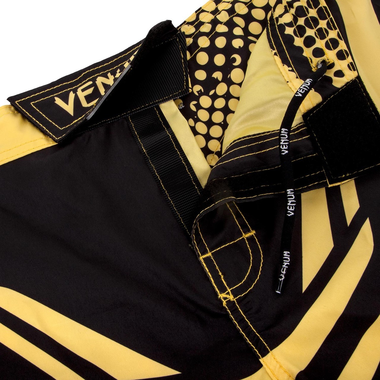 Venum Technical shorts Black and Yellow
