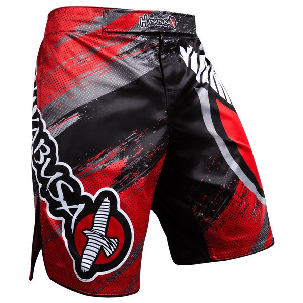Hayabusa Chikara 3.0 Fight Shorts BJJ MMA (Red/Black) | The Jiu Jitsu Shop