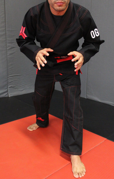 Open Guard Apparel Champion Gi, featured in black with red contrast! Available at www.openguardapparel.com.

Enjoy premium BJJ gear for the family. 