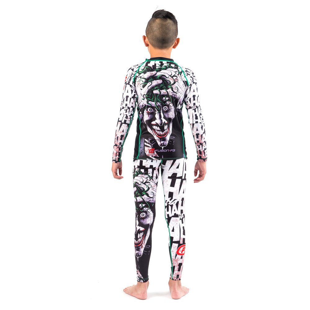 Fusion FG Batman The Killing Joke Kids BJJ Spats (compression pants) at www.thejiujitsushop.com

Enjoy Free Shipping from The Jiu Jitsu Shop today! 