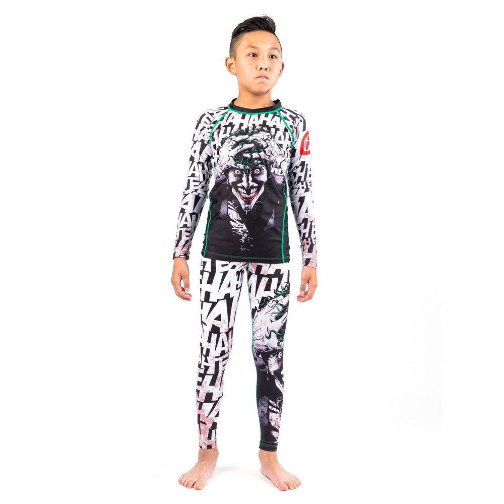 Fusion FG Batman The Killing Joke Kids BJJ Spats (compression pants) at www.thejiujitsushop.com

Enjoy Free Shipping from The Jiu Jitsu Shop today! 