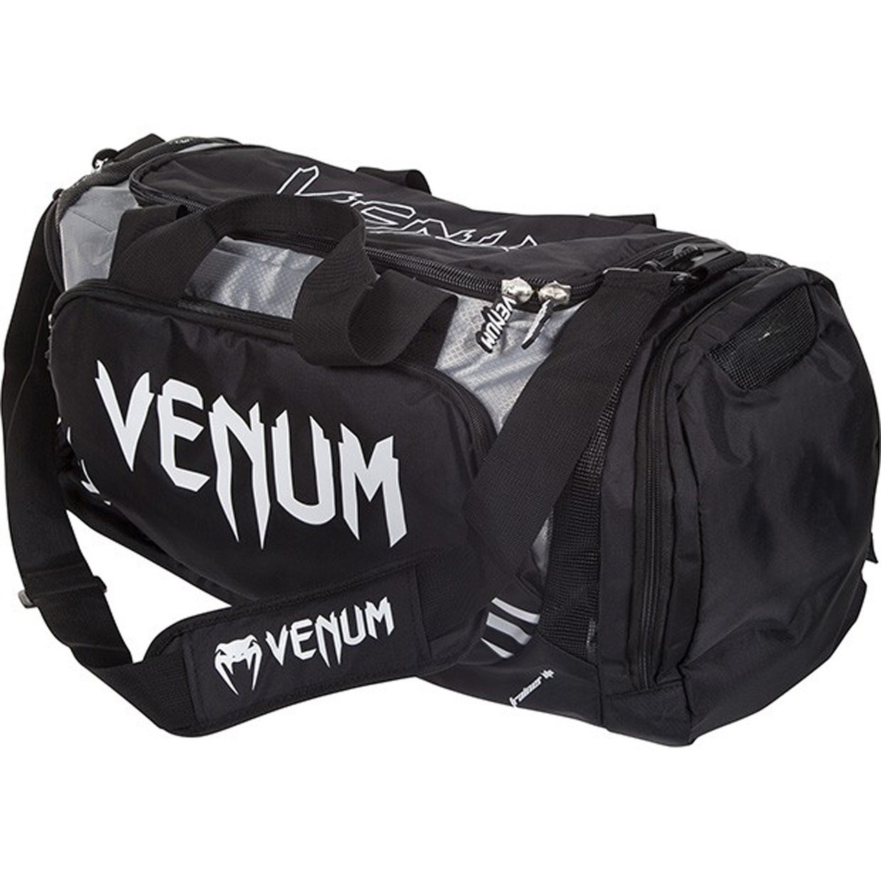 Venum Trainer Lite MMA & BJJ Gym Bag - Black | Duffle bag for MMA and Jiu  Jitsu