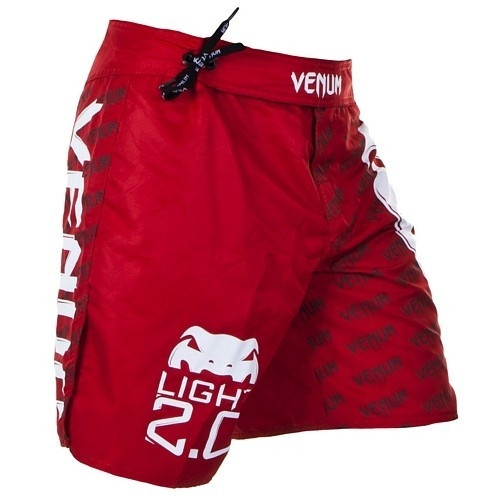 Venum Light 2.0 Fight Shorts in Red available at www.thejiujitsushop.com comfortable durable and light.  Red MMA Shorts for flexible use.

Enjoy Free Shipping from The Jiu Jitsu Shop today!
