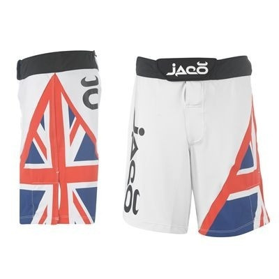 Jaco UK Resurgence Fight Shorts (white)
