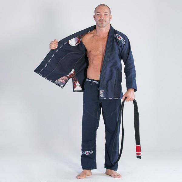 Grips Athletics Navy Secret Weapon 2.0 @ www.thejiujitsushop.com