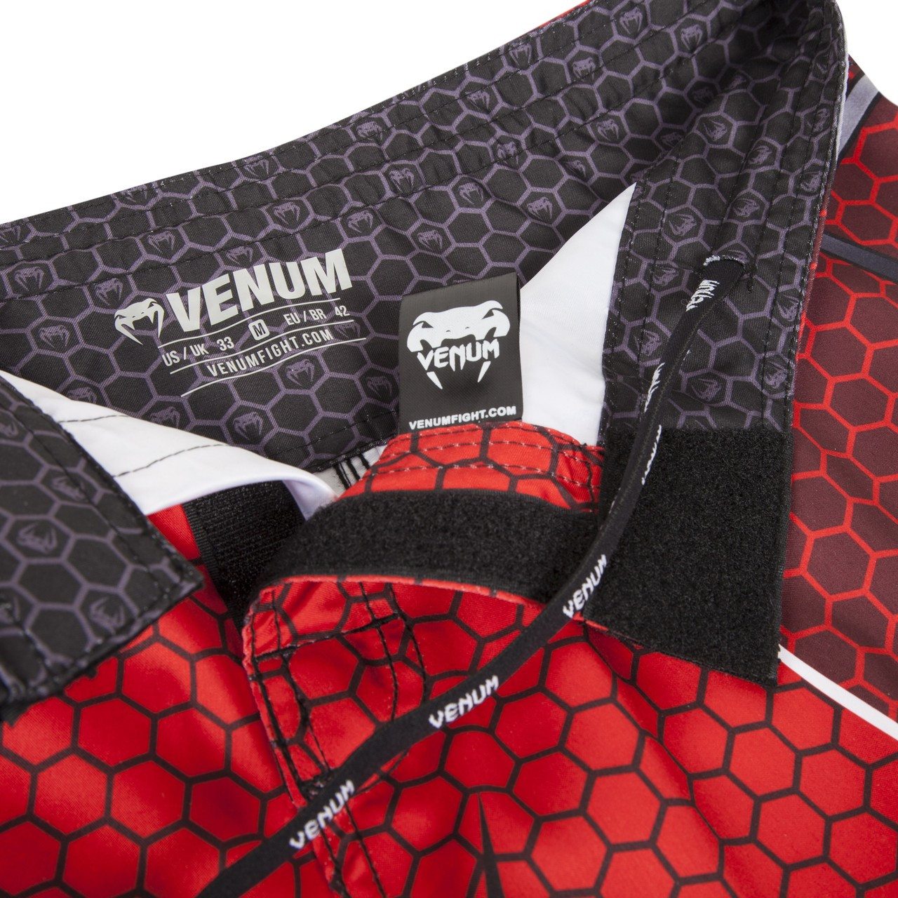 Venum Spider 2.0 Fightshorts Red - The Jiu Jitsu Shop