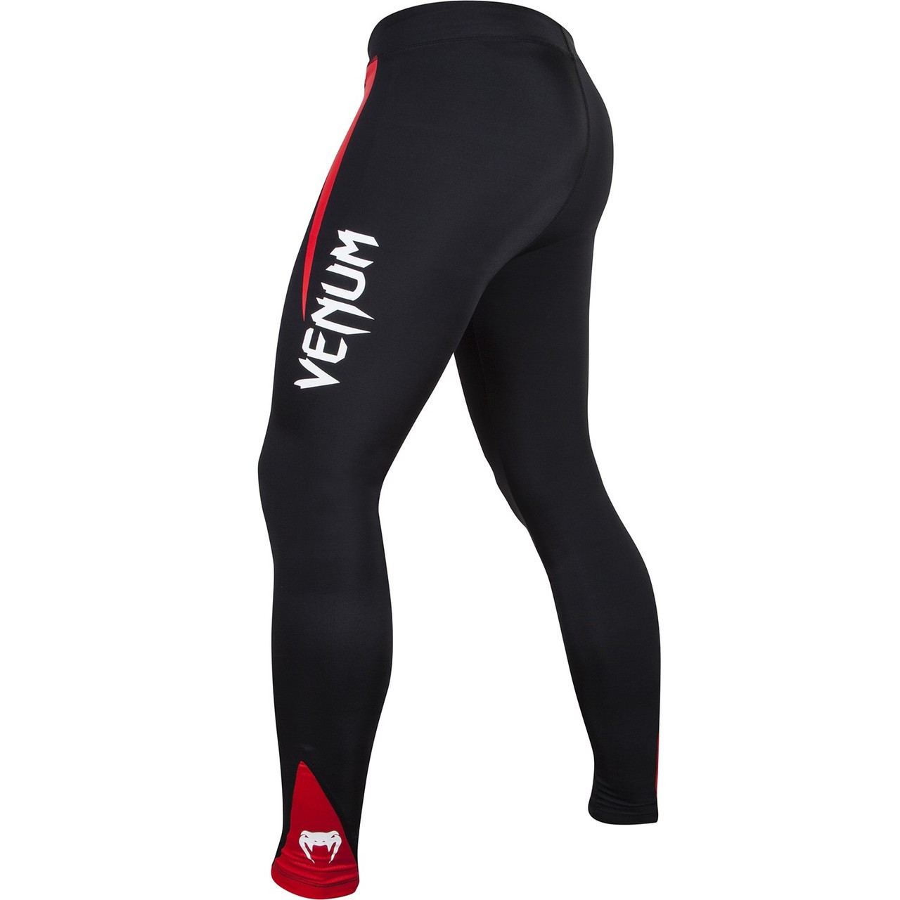 The Venum Challenger spats black/red @ The Jiu Jitsu Shop