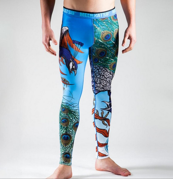 Meerkatsu Peacock Grappling Tights @ The Jiu Jitsu Shop