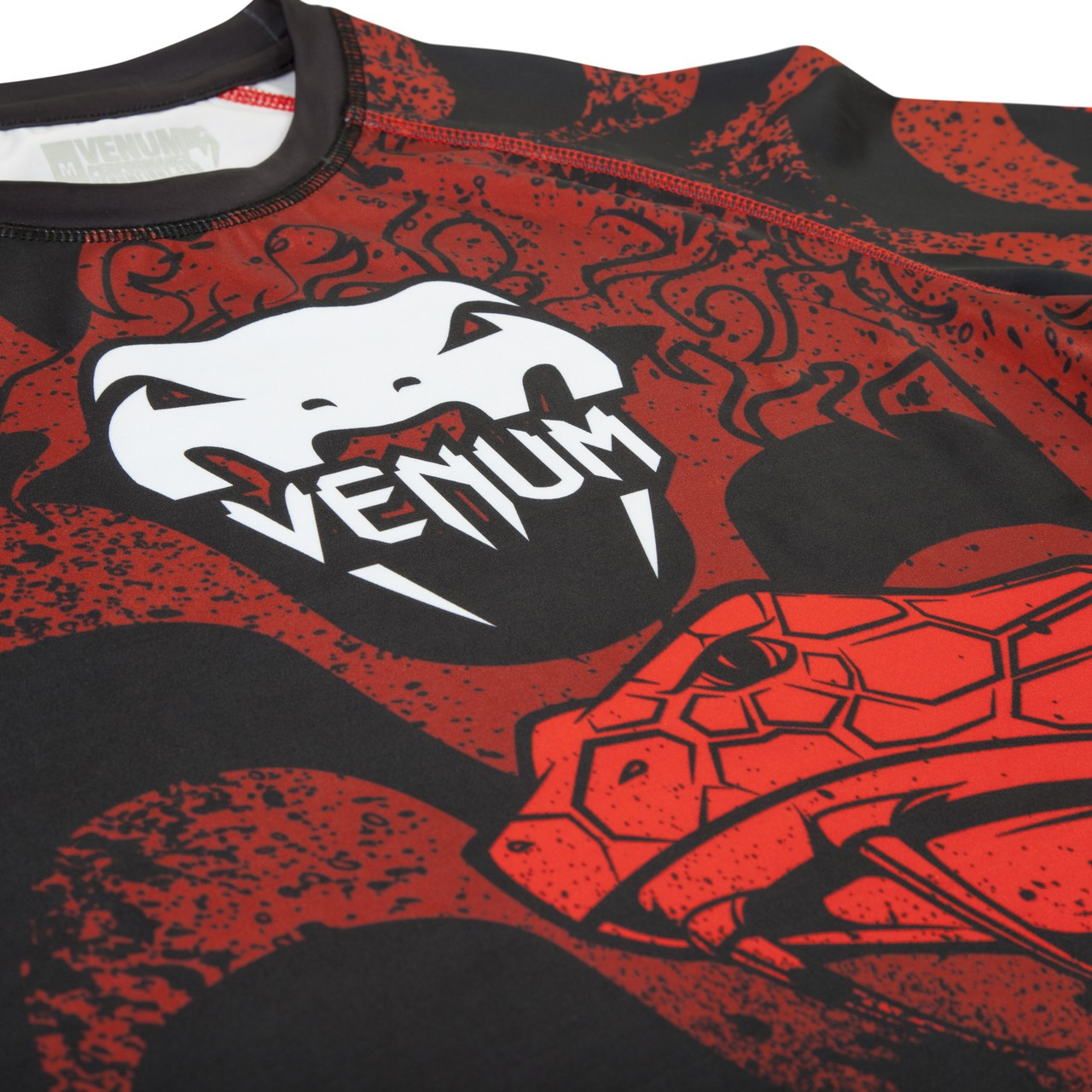 Venum Absolute Crimson Viper rashguard long sleeve.  The Jiu Jitsu Shop. www.thejiujitsushop.com 

Beautiful design with collaboration with Leandro Lo.  Long sleeve viper design.