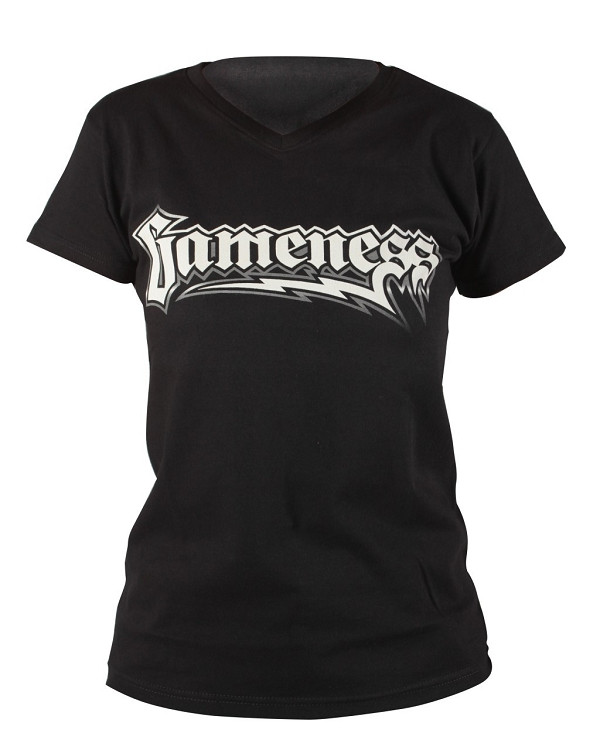 Gameness Female T-Shirt Logo in Black available at www.thejiujitsushop.com 

Enjoy Free Shipping from The Jiu Jitsu Shop