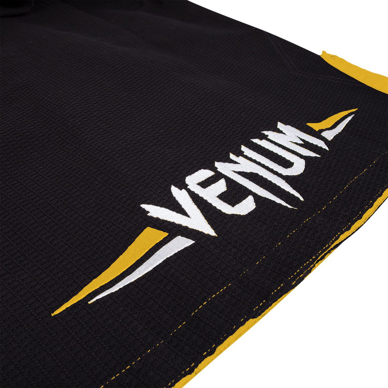 Venum Elite Gi Black and yellow bottom embroidery now available at www.thejiujitsushop.com

Enjoy free shipping from The Jiu Jitsu Shop