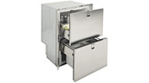 Isotherm Double Drawer 160 LIGHT Stainless Steel Proud Mount - Refrigerator Only