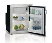 Vitrifrigo C51IBD4-F-2 Refrigerator w/ Freezer, Black door, Adj Flange, and Int unit