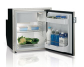 Vitrifrigo C62IBD4-F-1 Refrigerator w/ Freezer, Black door, Int unit, Adj Flange
