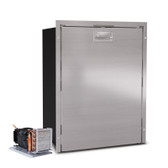 Vitrifrigo C130RXD4X-1 4.7 cu. ft. Refrigerator w/Freezer Compartment, Stainless Steel Front, External Unit, Adjustable Flange, Steelock Latch, 12/24VDC 115/230VAC - 50/60Hz OCX2