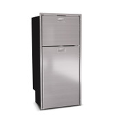 Vitrifrigo DP2600IXD4-F-3 - OCX2 Stainless Steel Double door Refrigerator/Freezer - Internal Compressor - Adjustable Flange - AD/DC