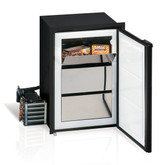 Vitrifrigo C110RBN4-F-1 Freezer with Black door, Ext unit, Adj Flange and