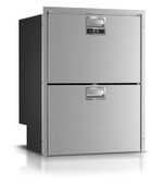 Vitrifrigo DRW180AIXD4-DF Multi-setting refrigerator/freezer with Adjustable mounting Flange. Stainless door, self-latching closure, Int unit