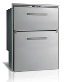 Vitrifrigo DW210IXD4-ES-1 Double Drawer, Freezer top/Refrigerator bottom, Stainless door, Surface Flange, Int unit